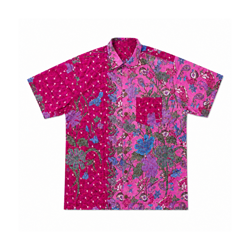 Urak Oversize Hemd Magenta
