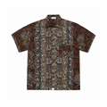 Urak Oversize Hemd Braun/weiß