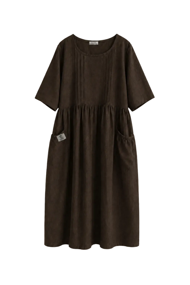 Aarohi Dress Chestnut