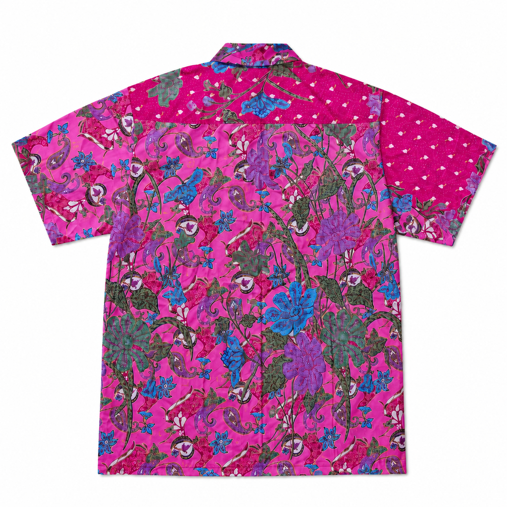 Urak Oversize Hemd Magenta