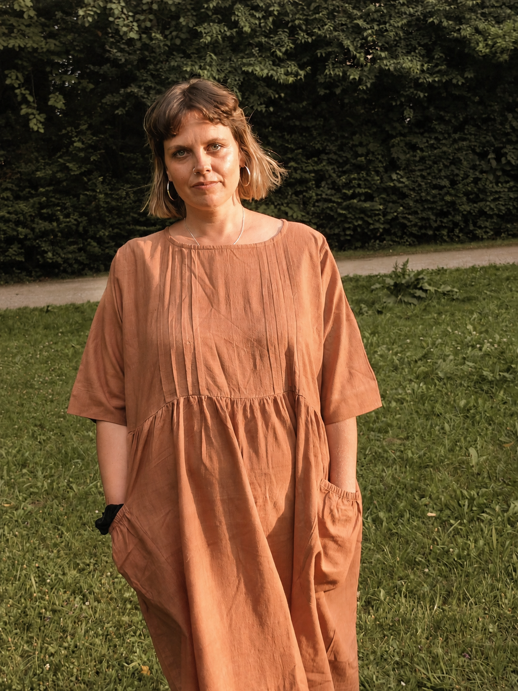 Aarohi Kleid Terracotta