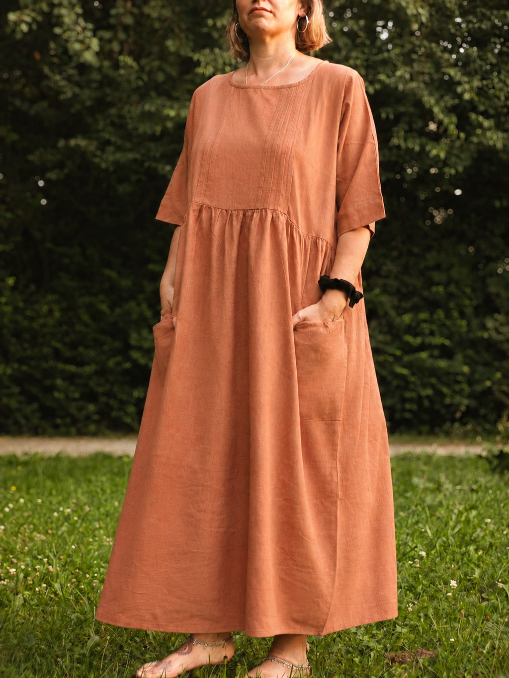 Aarohi Kleid Terracotta