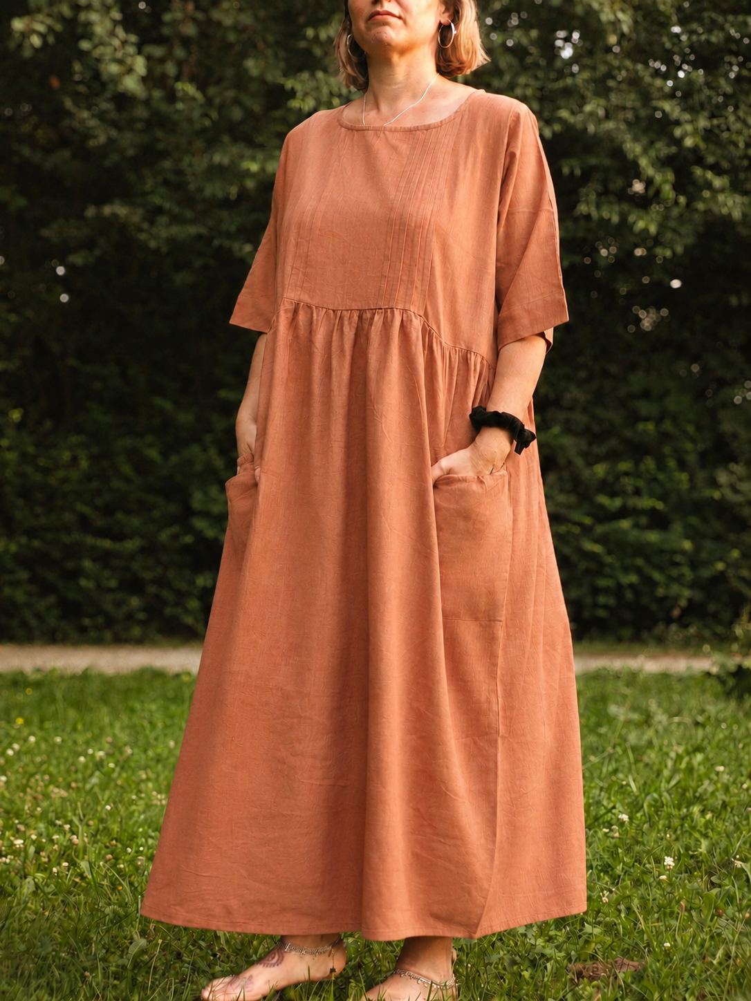 Aarohi Kleid Terracotta