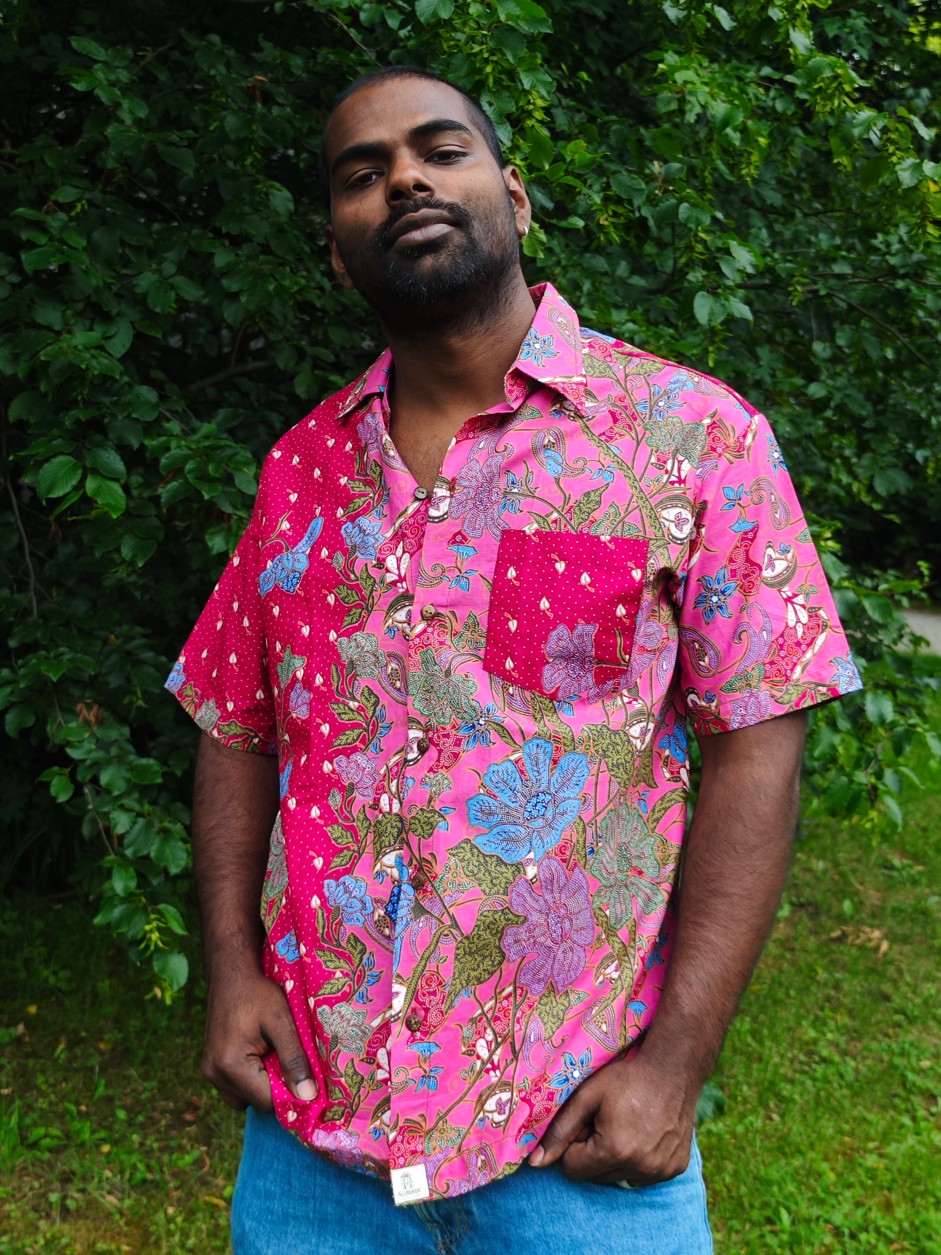 Urak Oversize Shirt Magenta