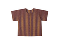 Urak Batik Crop Shirt Traube