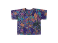 Urak Batik Crop Shirt Lila/Orange