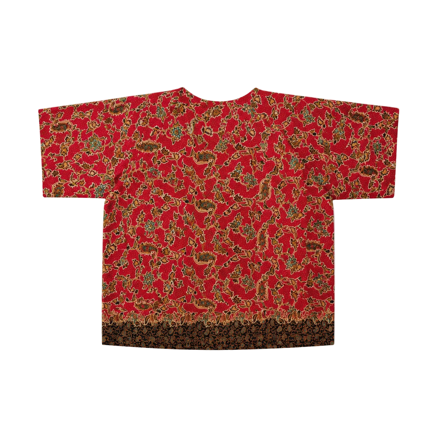 Urak Batik Crop Shirt Rot