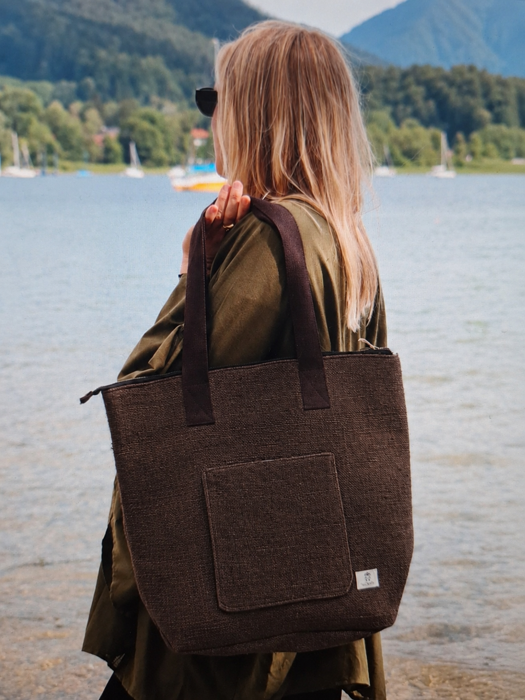 Handtasche Kastanie