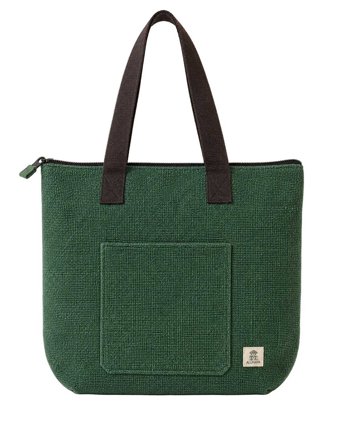 Handtasche Dunkelgrün